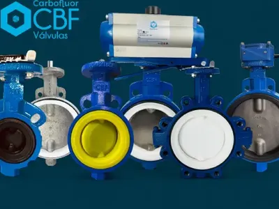 Válvula de controle industrial