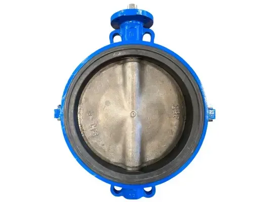 Válvula borboleta wafer da Carbofluor